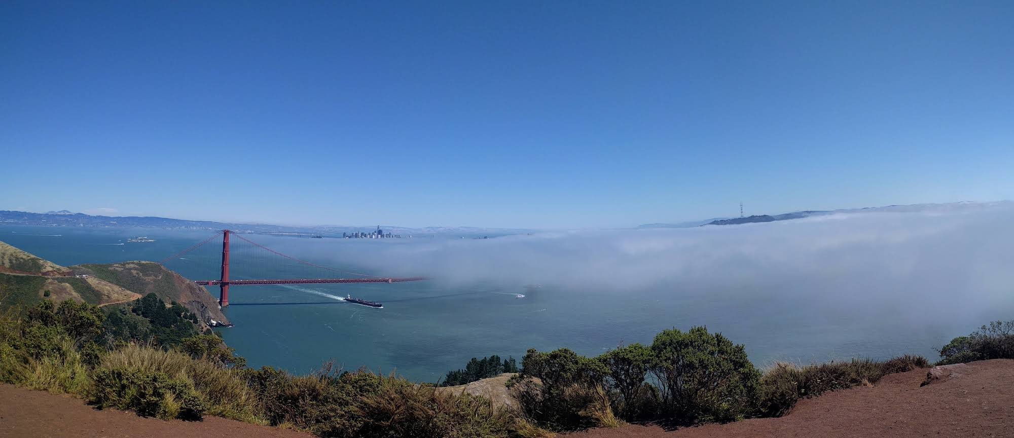 Panoramic, from Marin Headlands