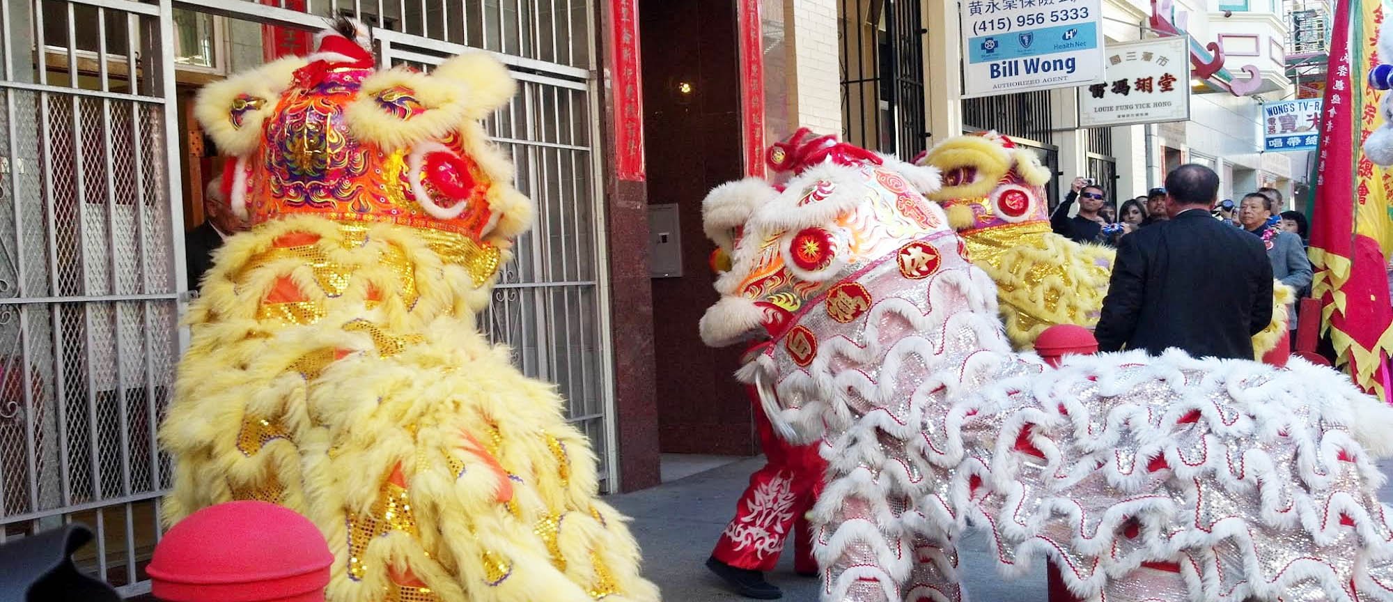 Chinese Dragon Dancers, Chinatown