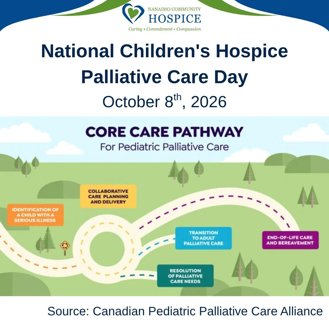National Children&rsquo;s Hospice Palliative Care Day - October 8th, 2026

Tomorrow, October 8th, is National Children&rsquo;s Hospice Palliative Care Day. This is a day to raise awareness about the importance of compassionate, coordinated care for i