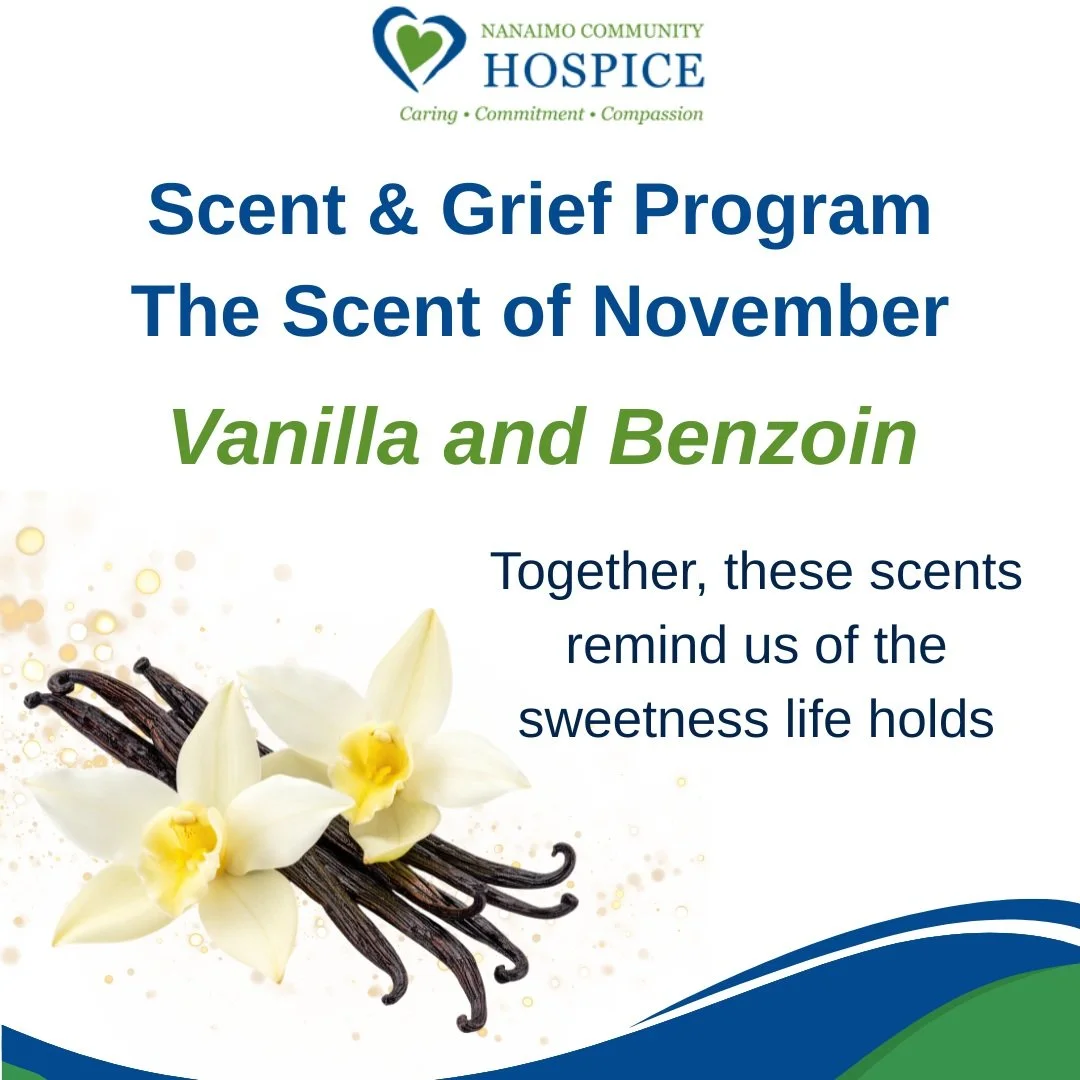 🌿 November Scent &amp; Grief Session: The Comfort of Vanilla 🌿

Did you know that vanilla is one of the most popular scents in the world? 

For our November Scent &amp; Grief session on November 4th, we will explore the comforting aromas of Vanilla