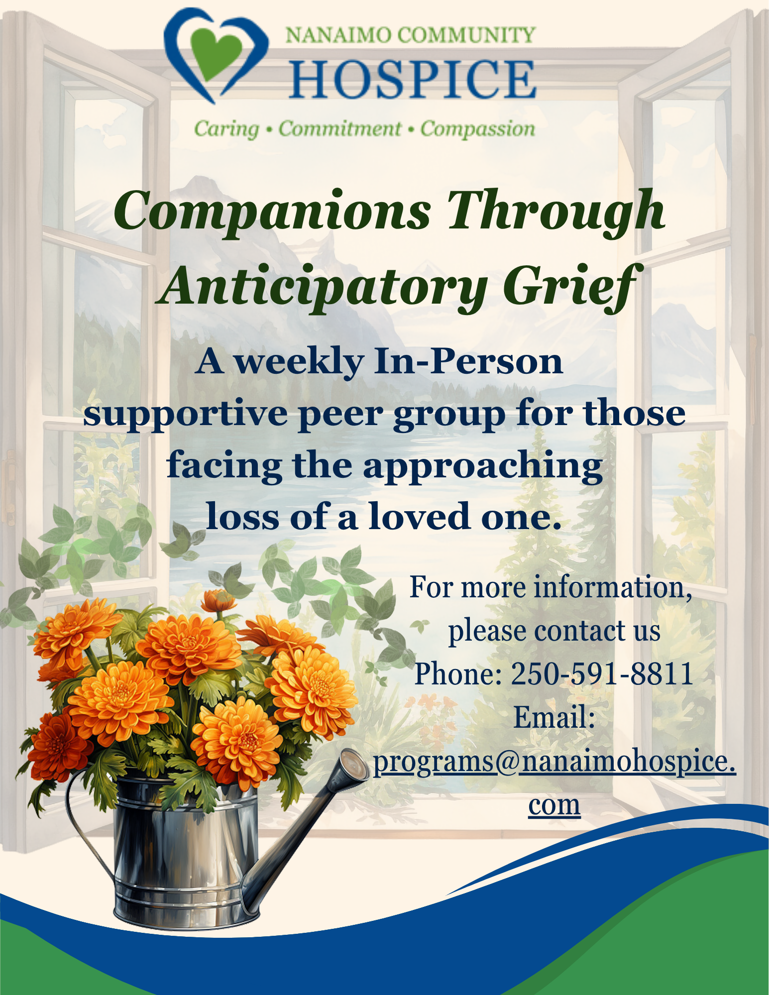 Companions Through Anticipatory Grief_Nanaimo Community Hospice_Community program
