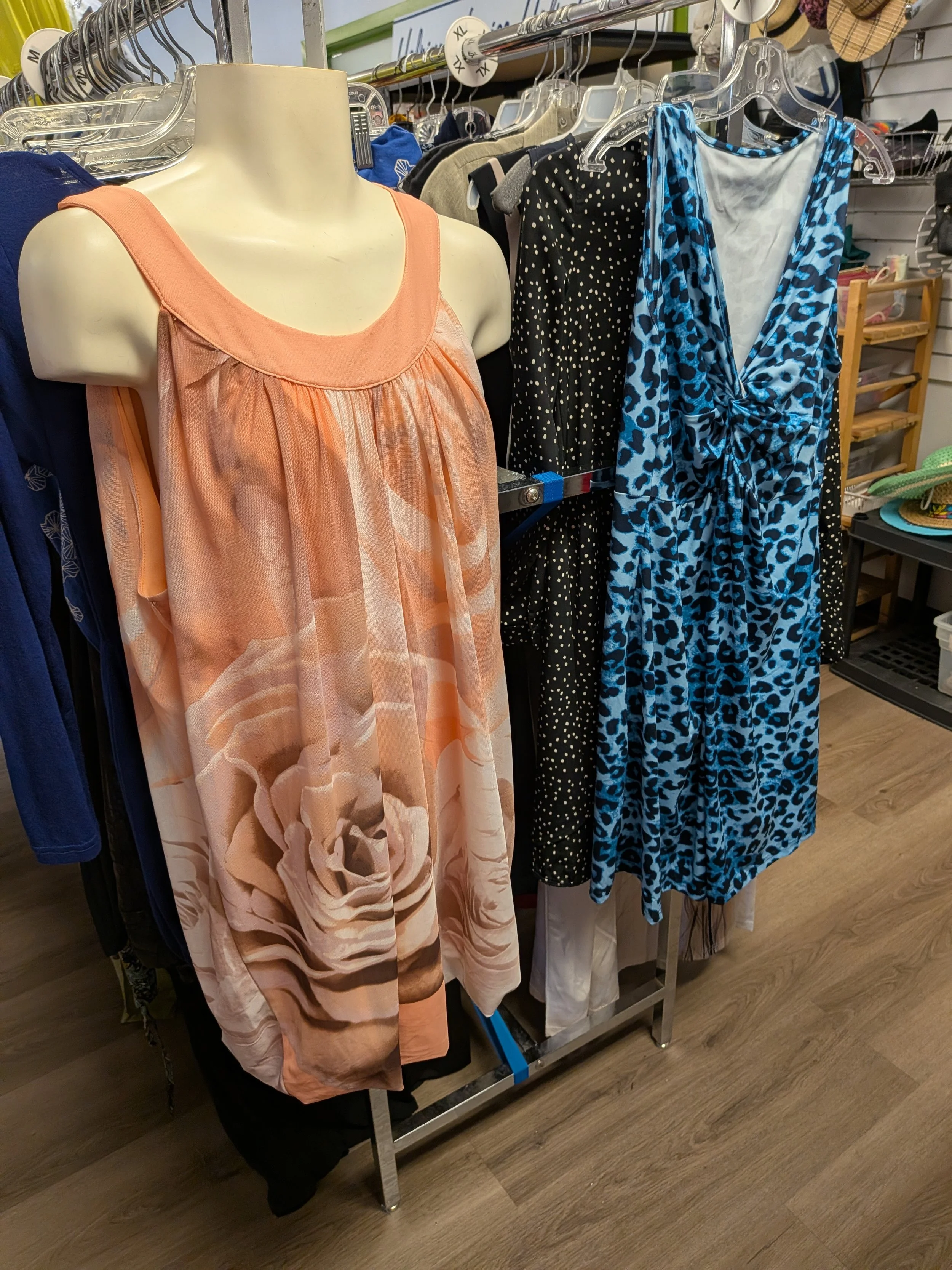 Dresses_New Nanaimo Hospice Thrift Shoppe_Nanaimo Community Hospice