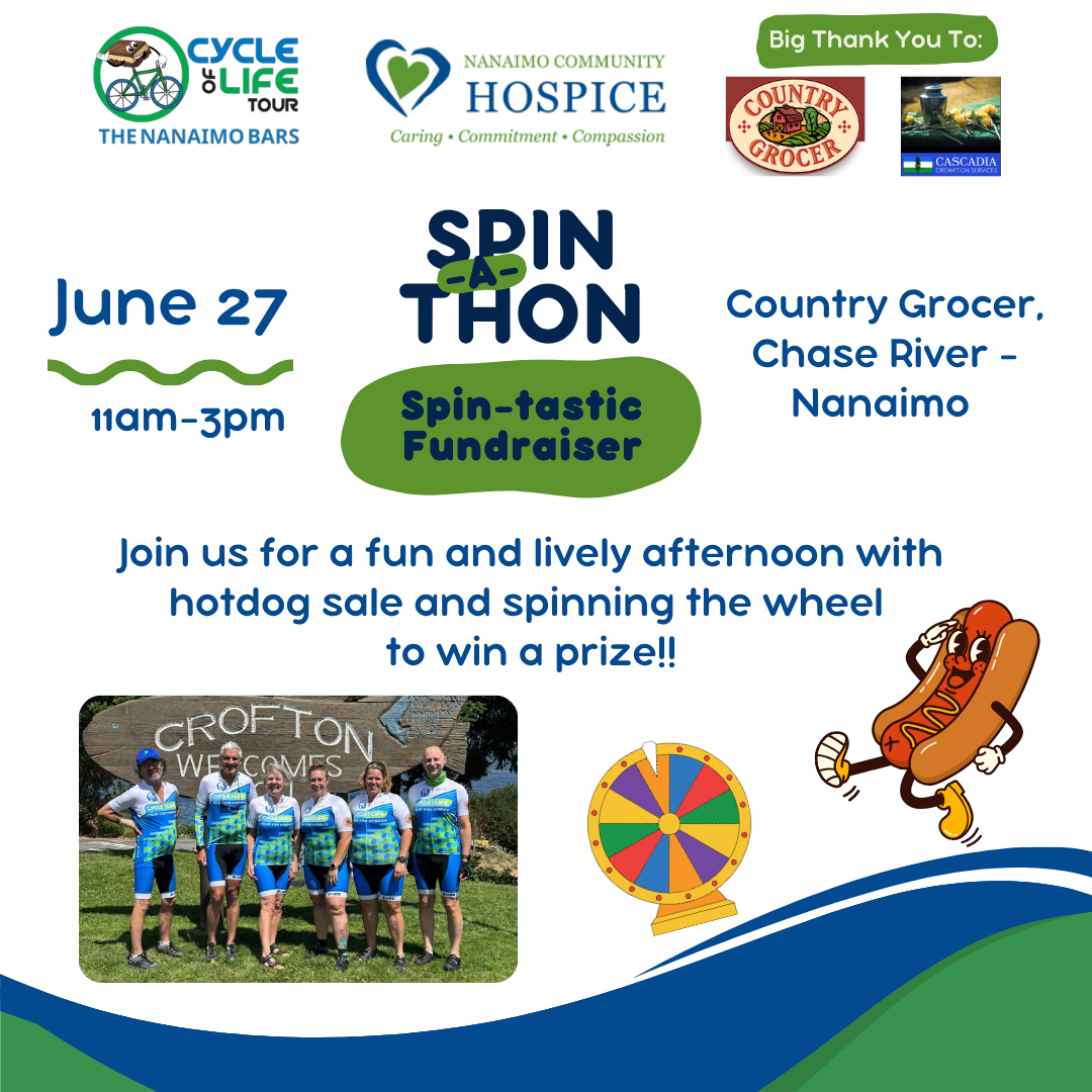 Spin-a-Thon, Nanaimo Community Hospice, Nanaimo BC