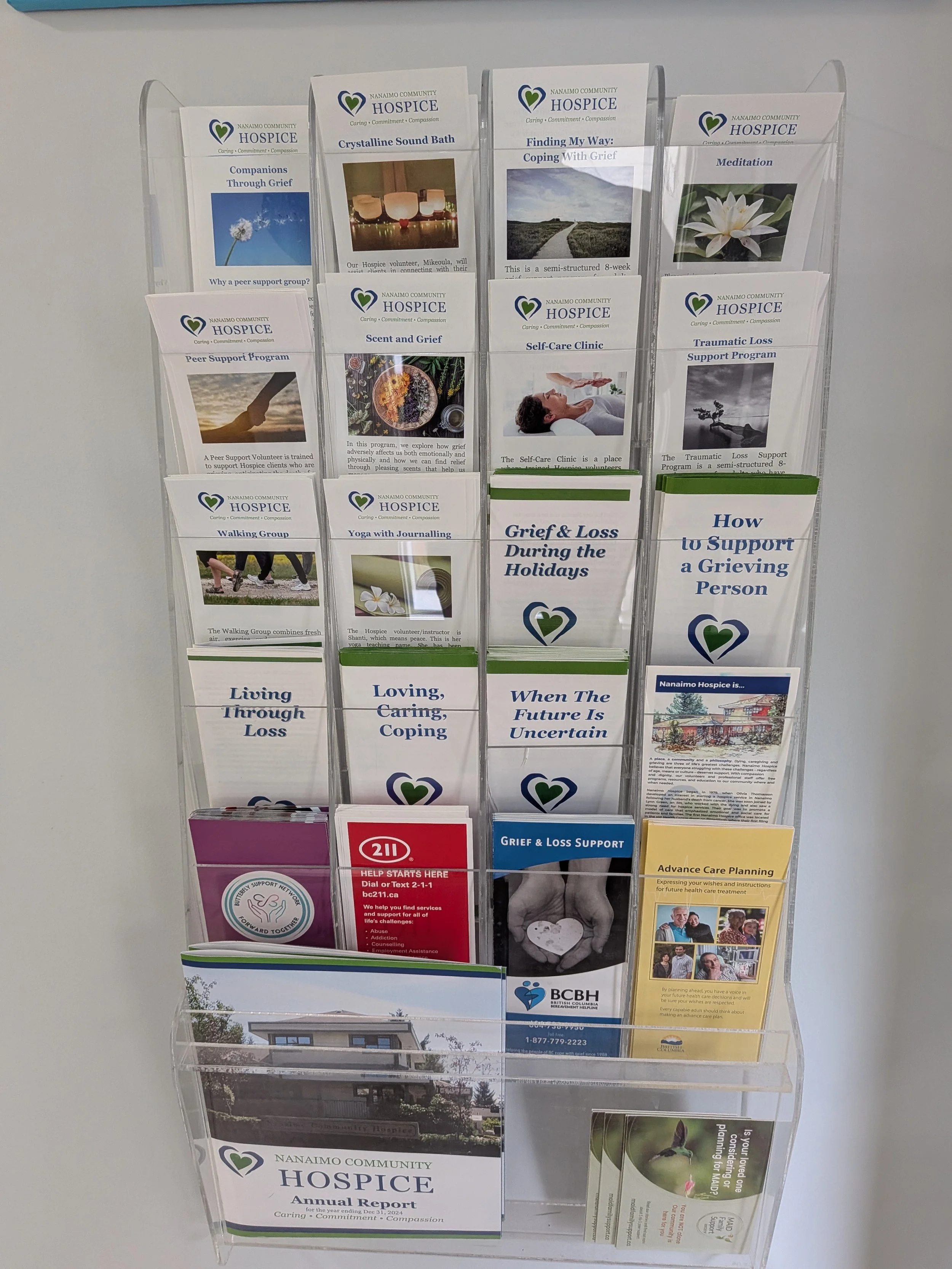 Resources, Nanaimo Community Hospice, Nanaimo BC