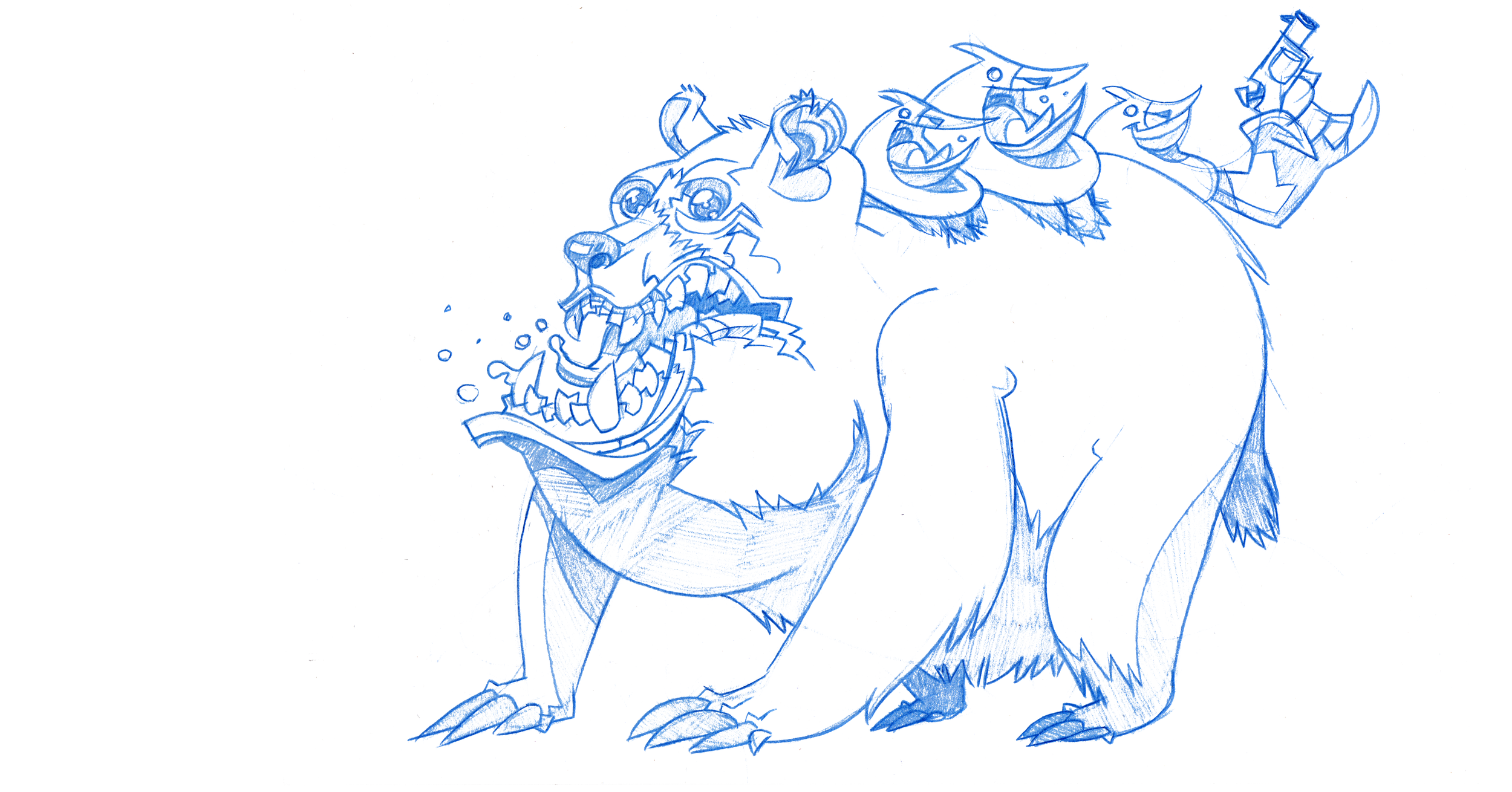 FFCWAB No. 5 - Grizzly Tizzi Tazi with Snub-nosed Tits