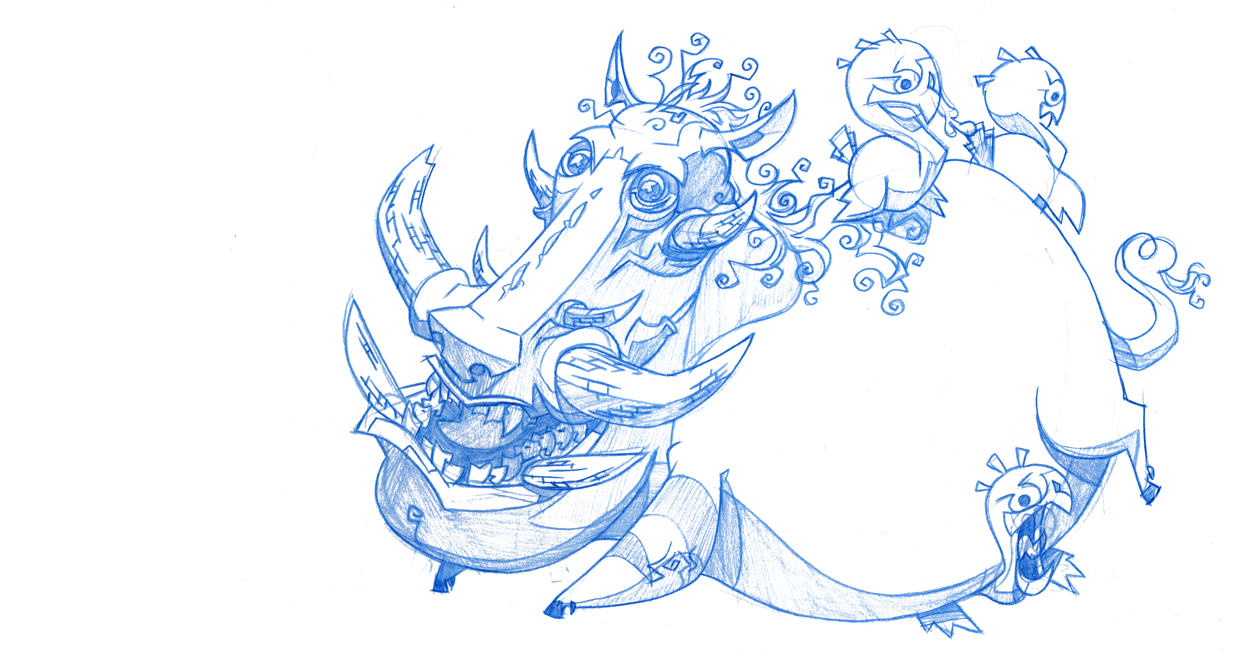 FFCWAB No. 6 - Horny Hosts of Warthoggoth with Hurdy-Turdies