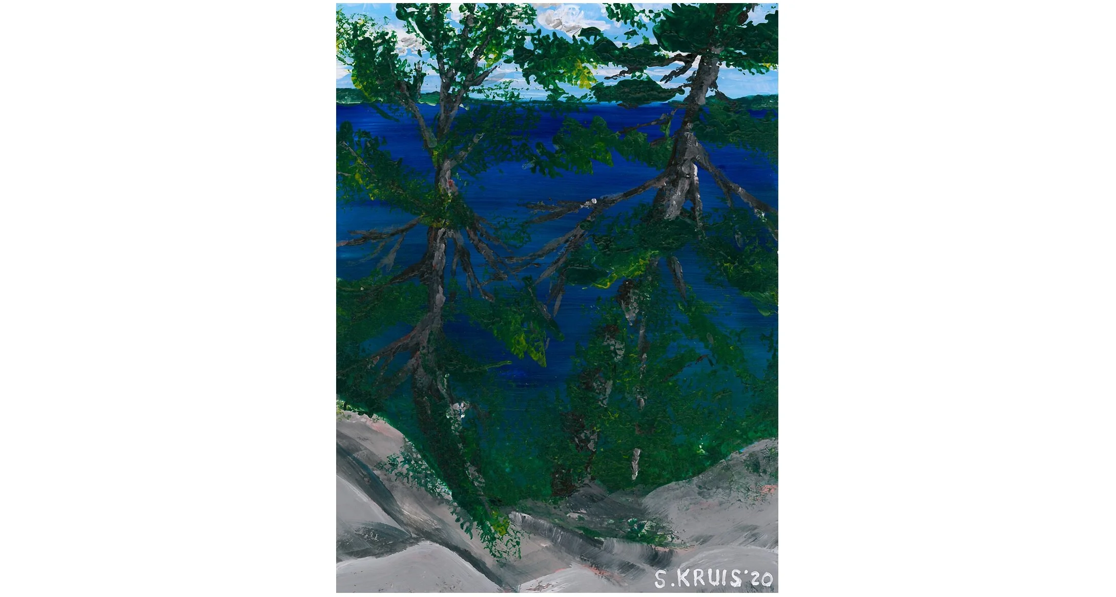 Twin Soldiers (Plein Air 2020 2 of 9)