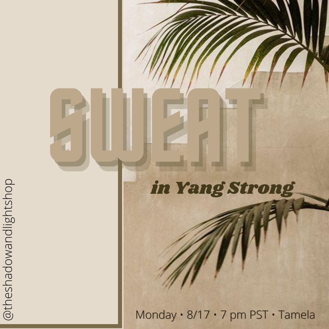 Yang Strong (8/17 @ 7pm w/ Tamela)