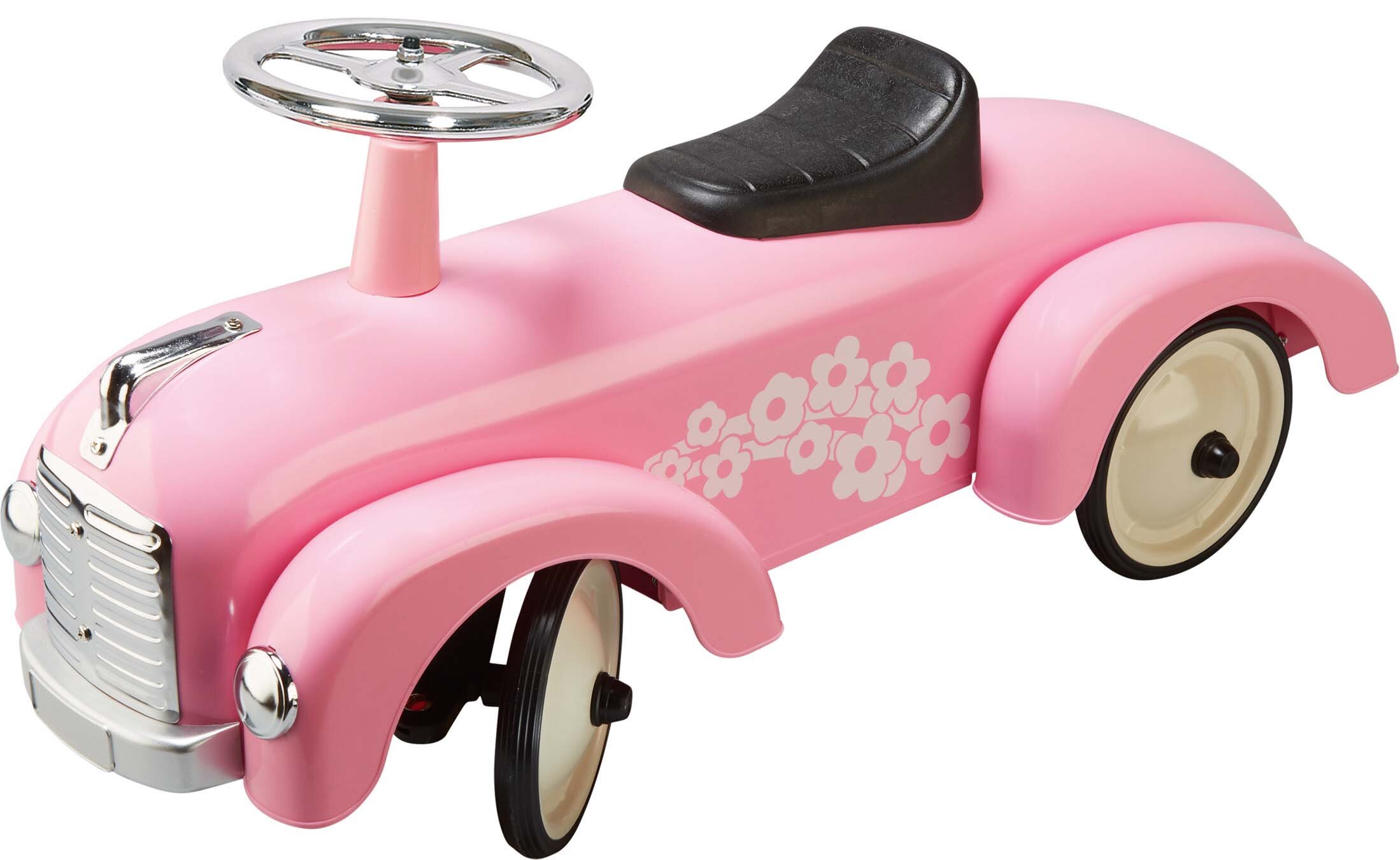 Ride-on vehicle pink