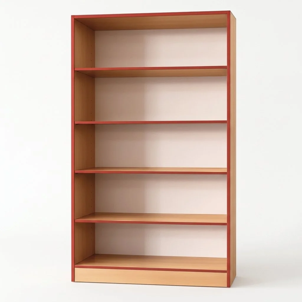 Storage cabinets, shelving units, cubbies, and classroom organization furniture for educational environments.