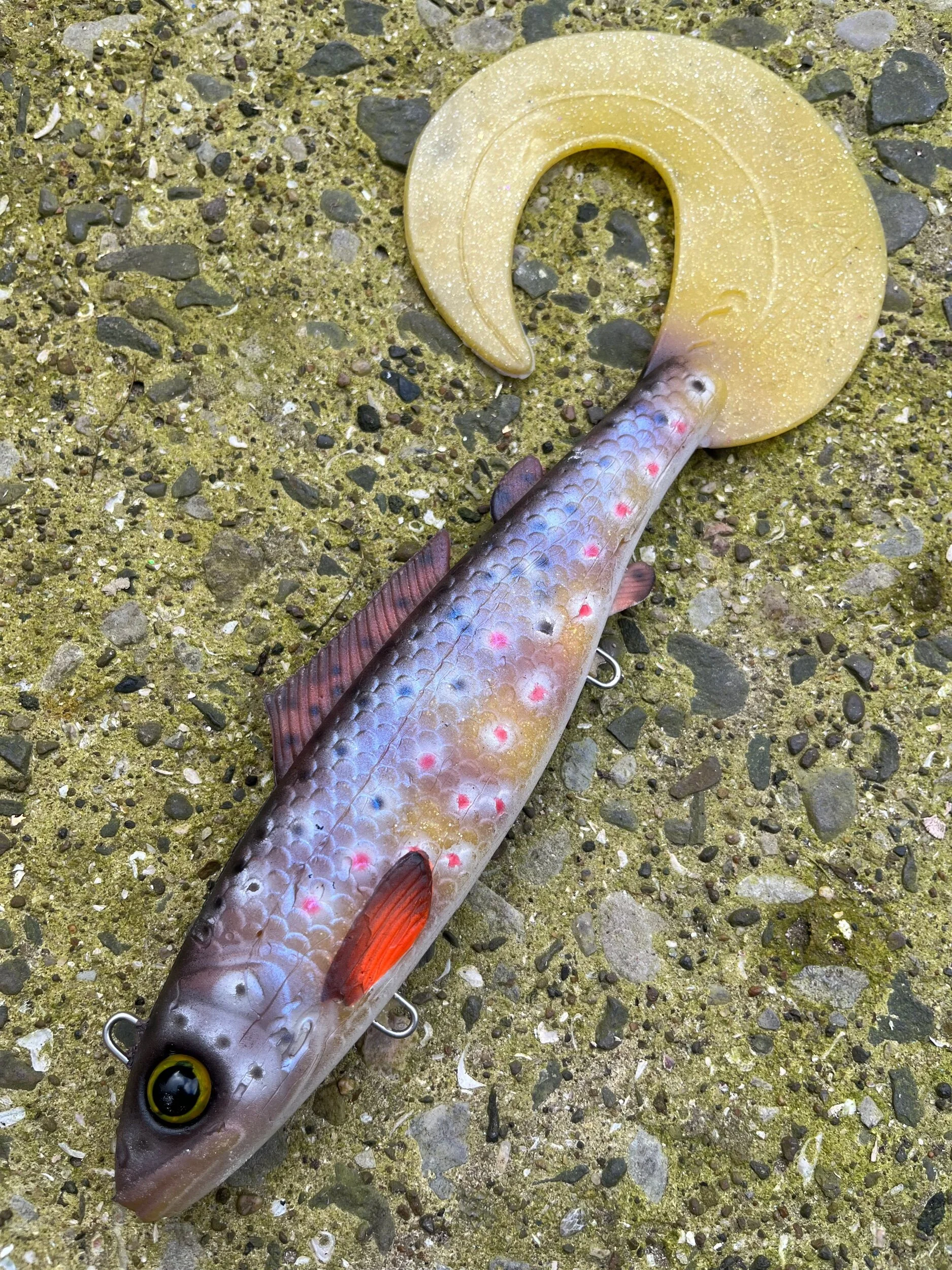 XL Soft Split Tail ( loose body)