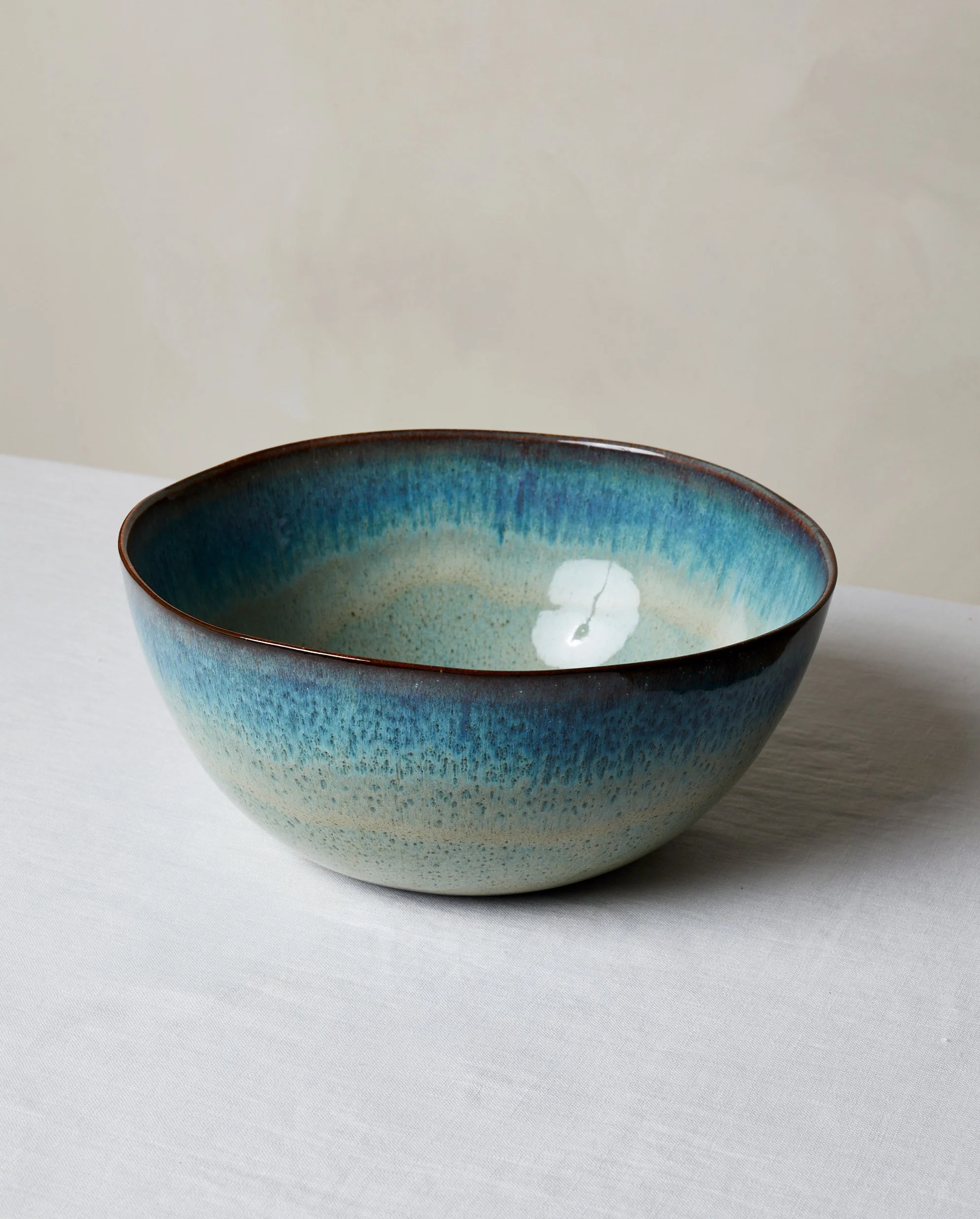 Ocean Deep Serving Bowl — Atlantica Table