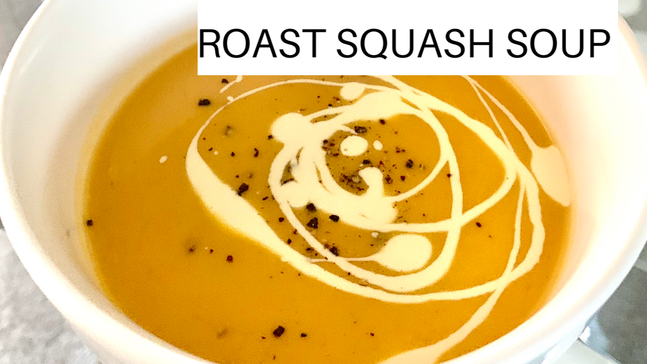 Roast Butternut Squash Soup Recipe... It's delicious!