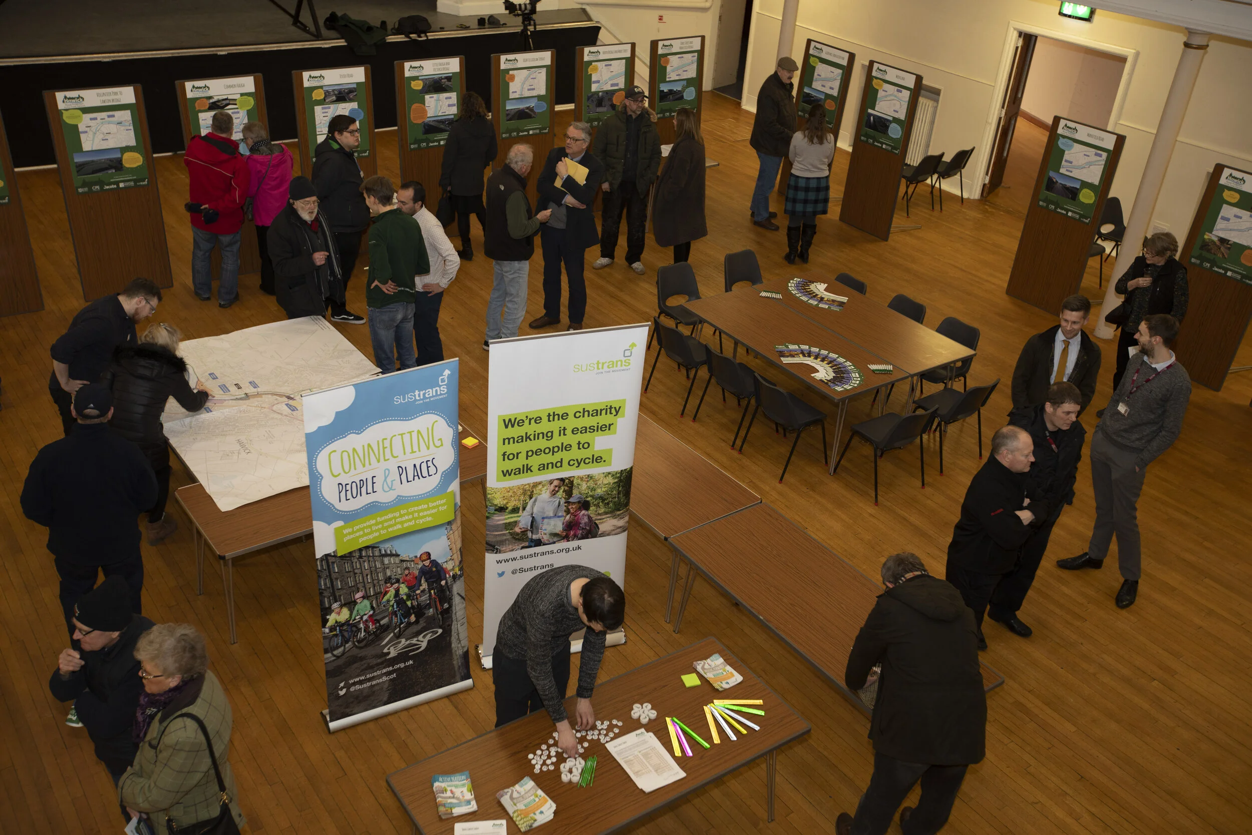 150 people come to Community Vision Working Group exhibition