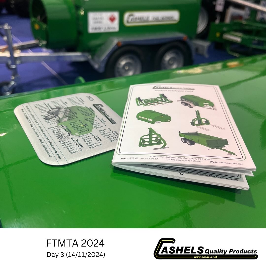 Day 3 of FTMTA 2024. #cashels #ftmta&nbsp;#cashelsqualityproducts&nbsp;#madeinireland