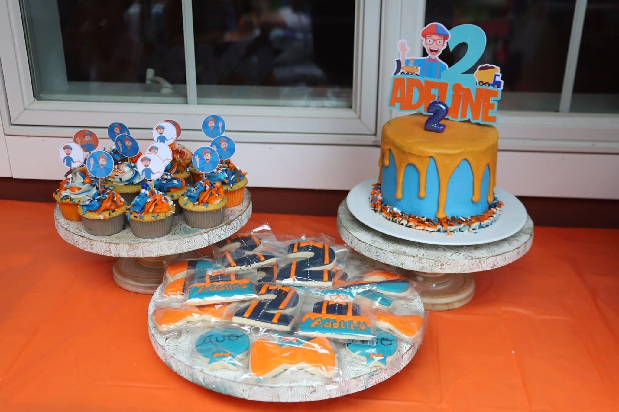 it's blippi, b**** — Virtual Team Building, Logo Cookies and Custom Cookies  | The Messy Cookie