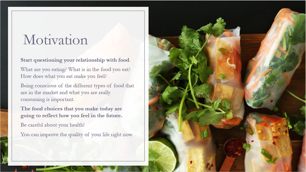 What motivates you - by Silvia,