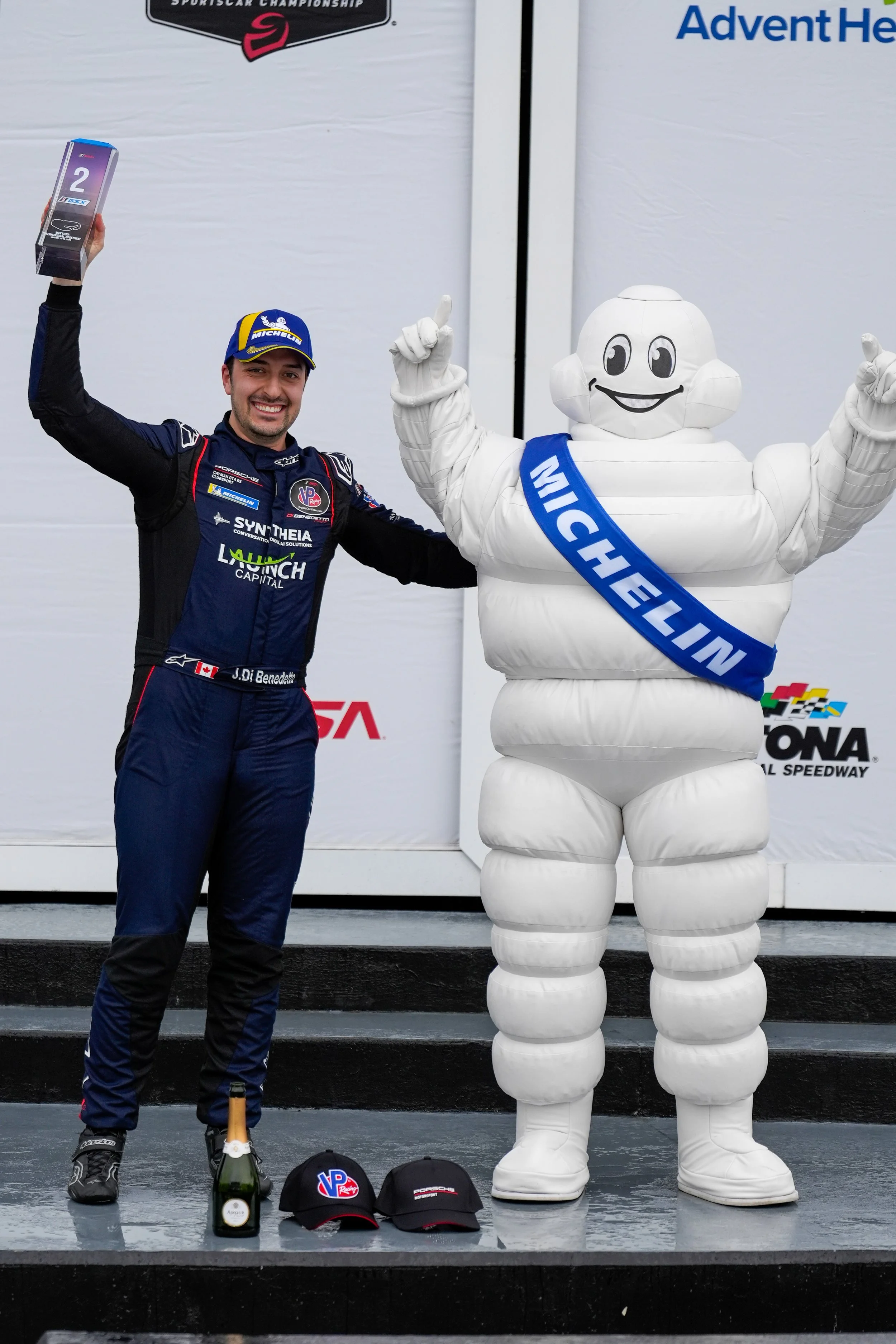 DOUBLE PODIUM FOR JUSTIN DI BENEDETTO AT SEASON OPENER AT DAYTONA INTERNATIONAL SPEEDWAY