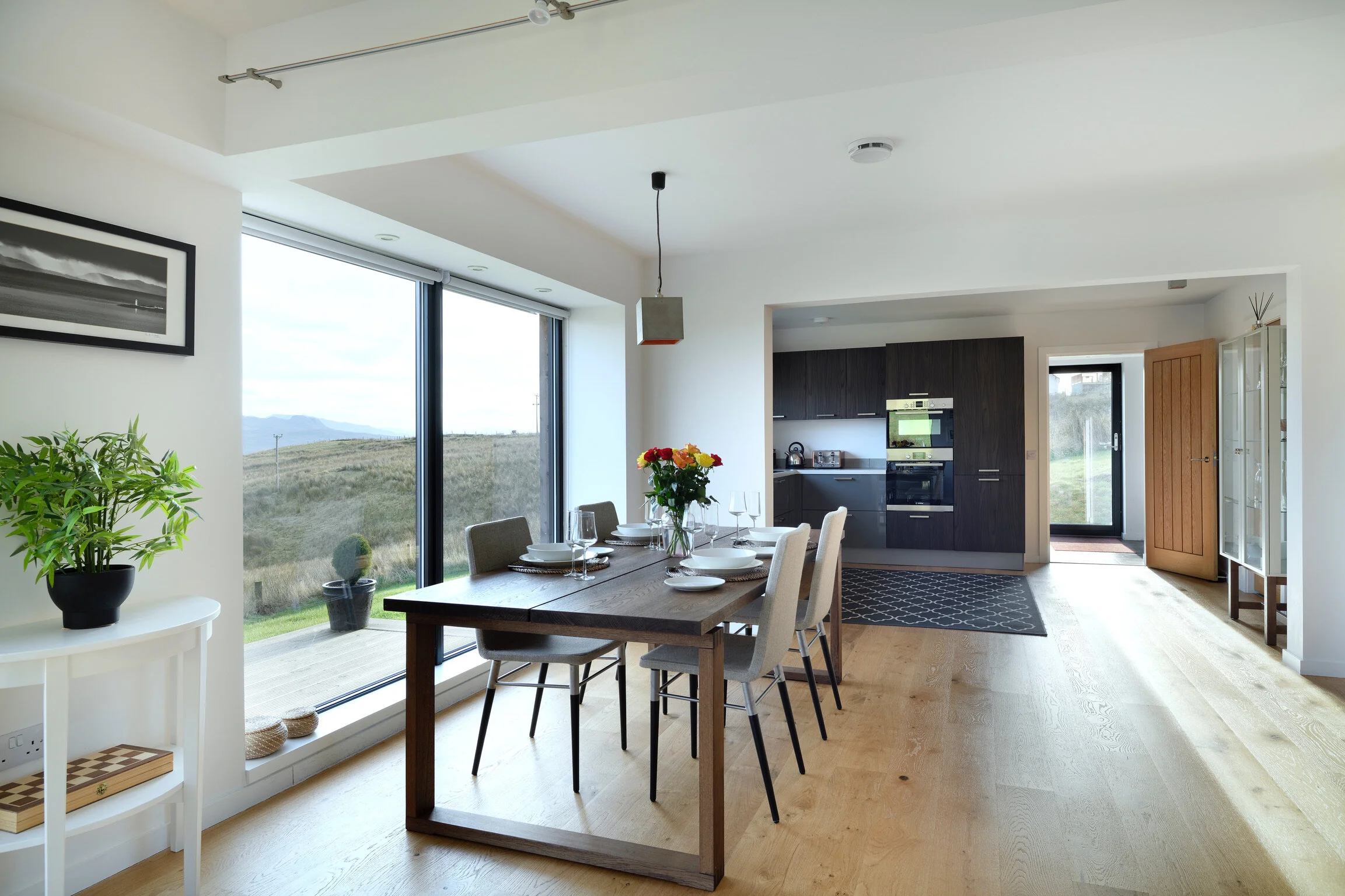 Open plan living/dining