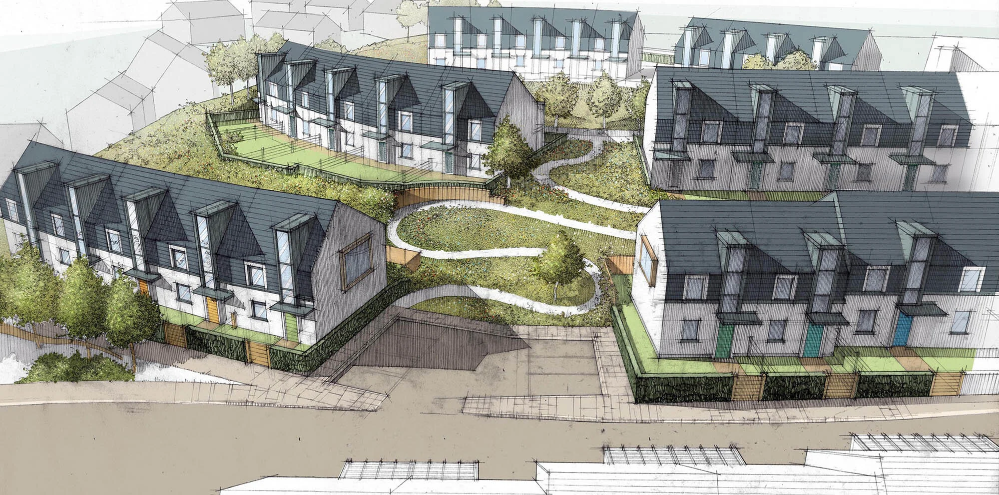 Killynure Green wins 'Best Social Housing Project' at RSUA Design Awards 2016