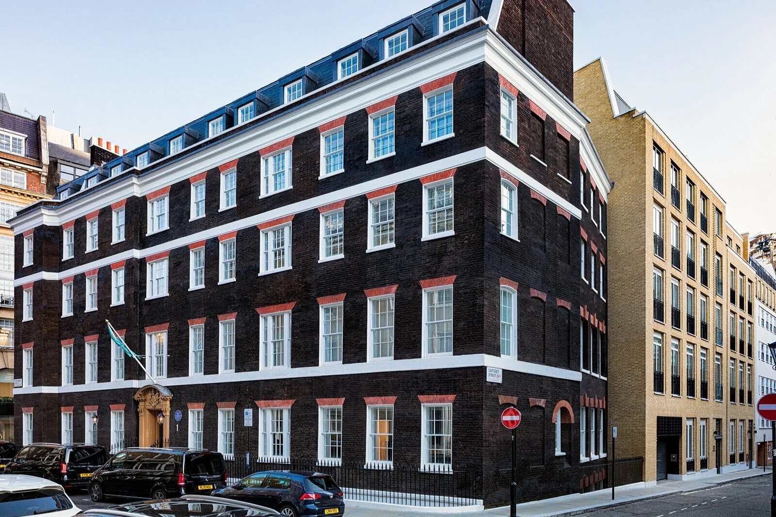 Innovative re-build of a complete city block on one of London’s finest Georgian streets