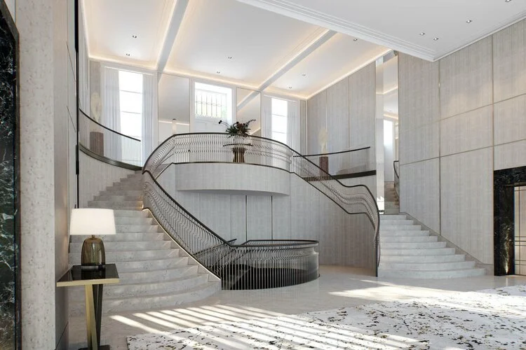 Regent’s Crescent, Interiors