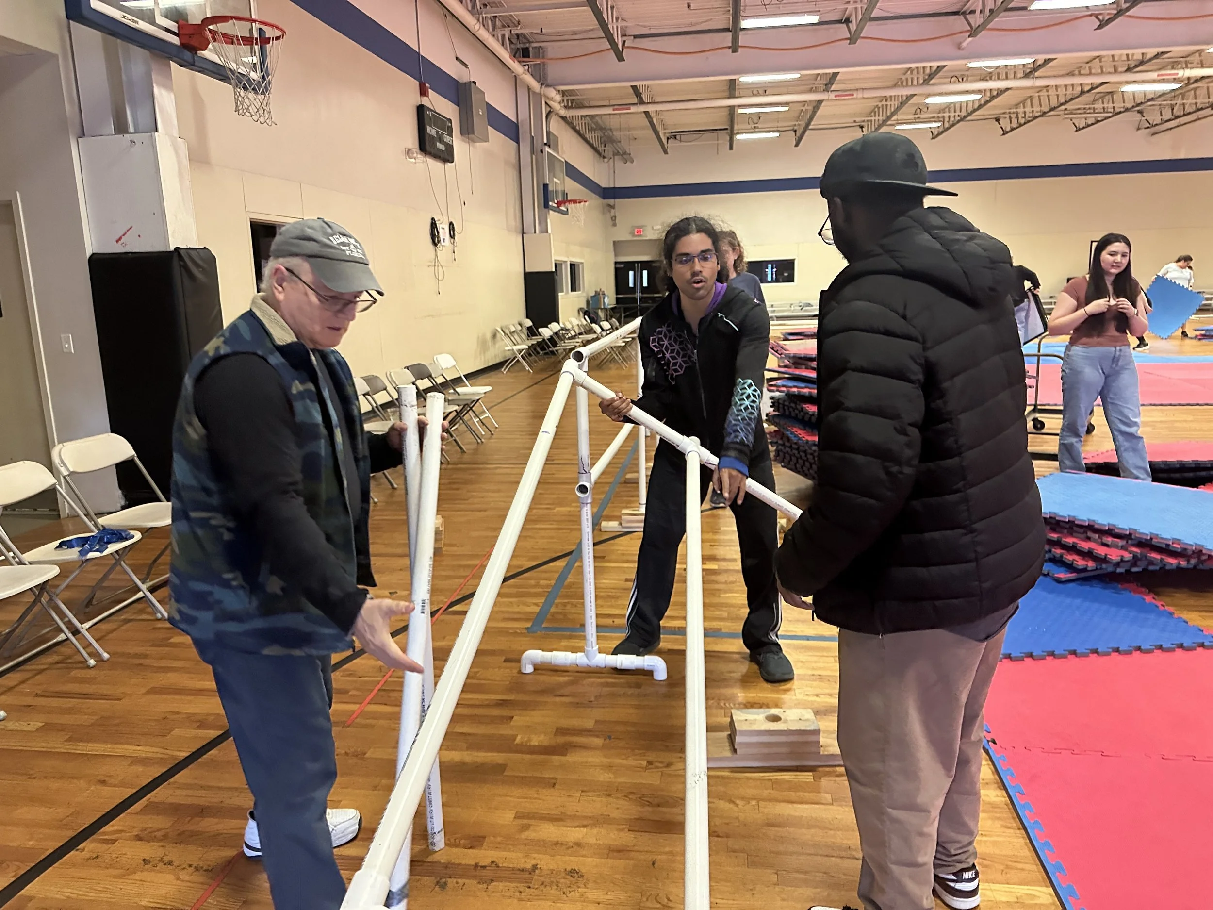 Jaime &amp; Zion Volunteer at the International Taekwondo Unity Championship