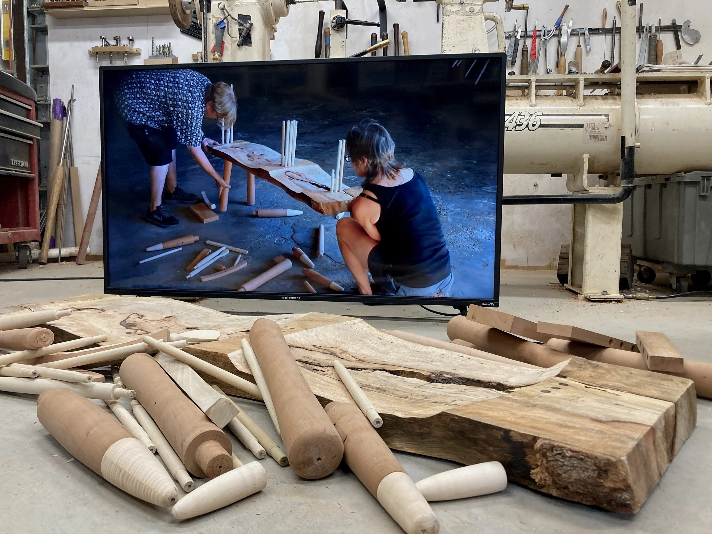 Installation-Sculpture/Video: All Things Fall Apart