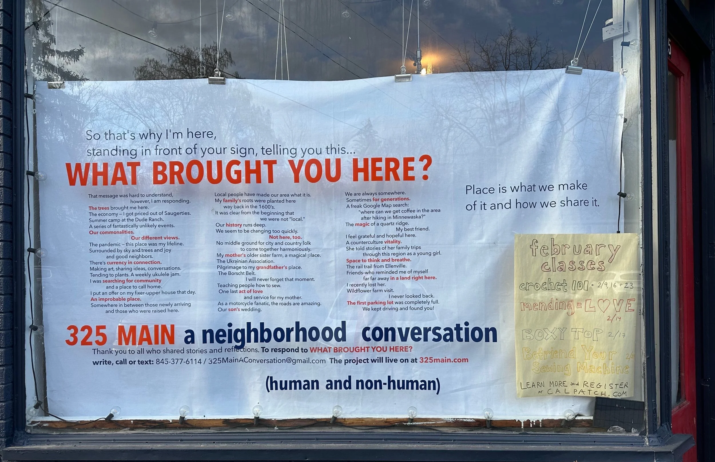 Community Engagement: 325 Main