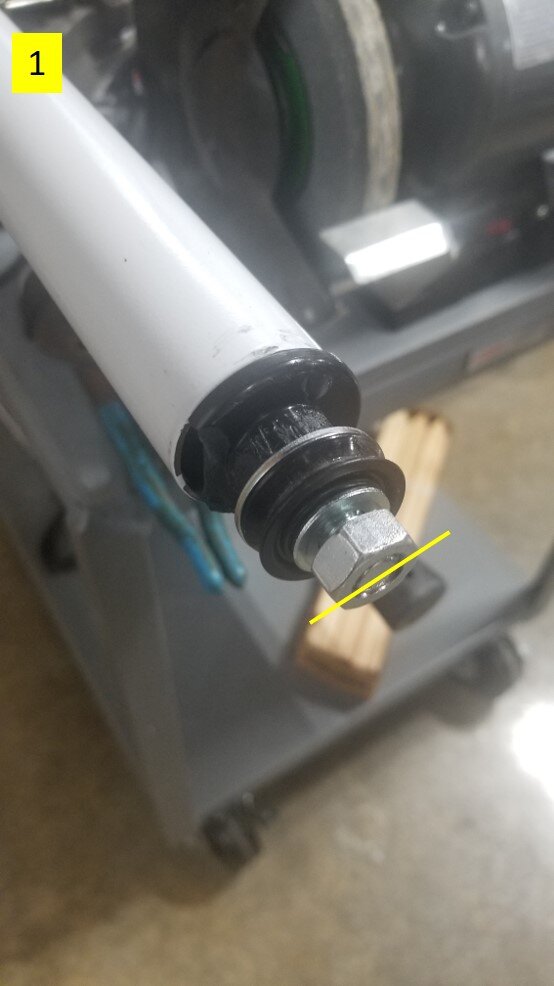 Removing the Pole End Assembly - Studio, Pearl, and similar Frames