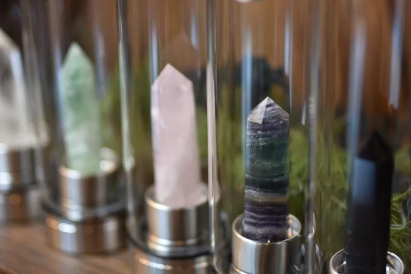 Glass Crystal Bottle