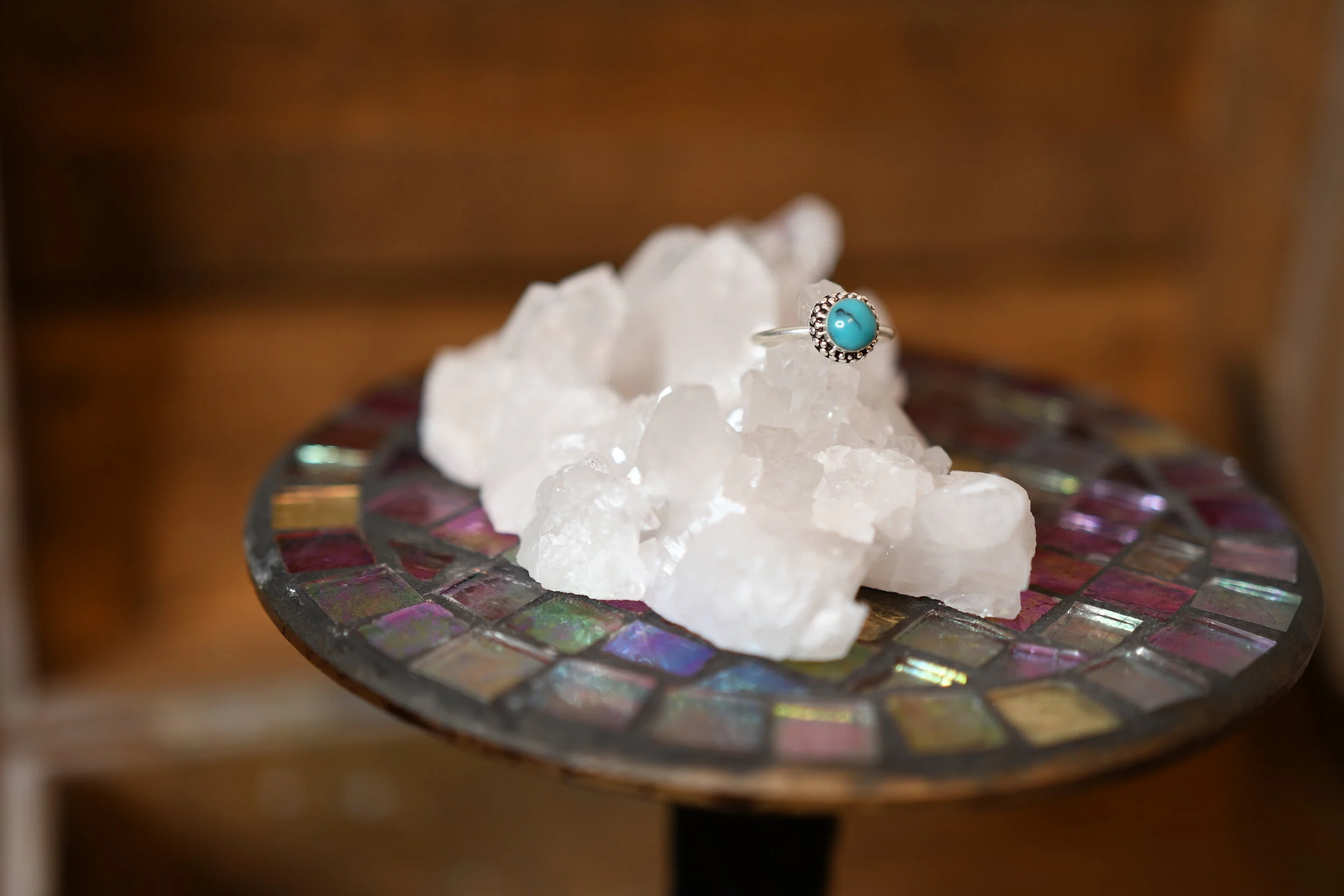 Turquoise Round Ring