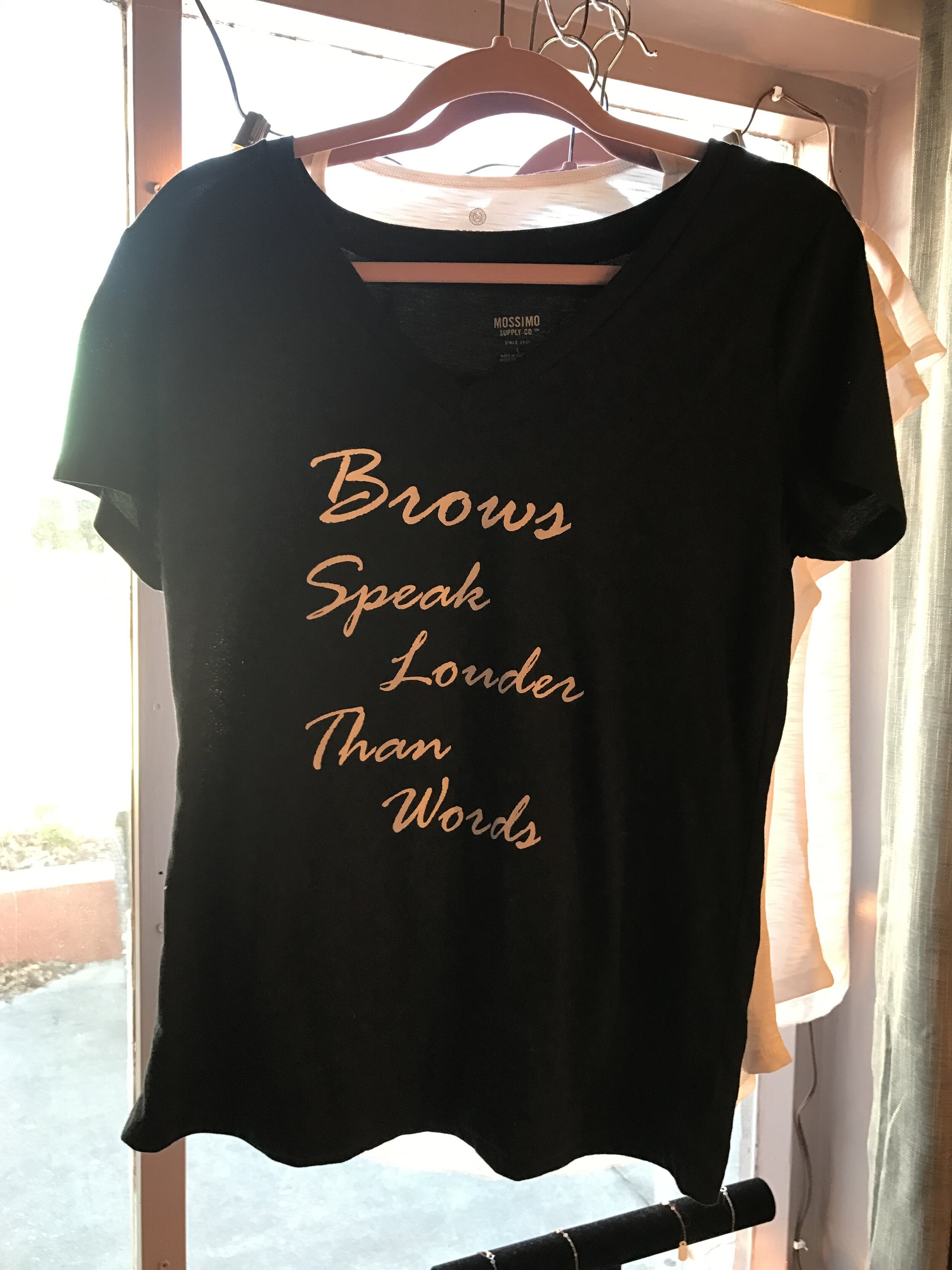 Brows Speak Louder T-Shirt