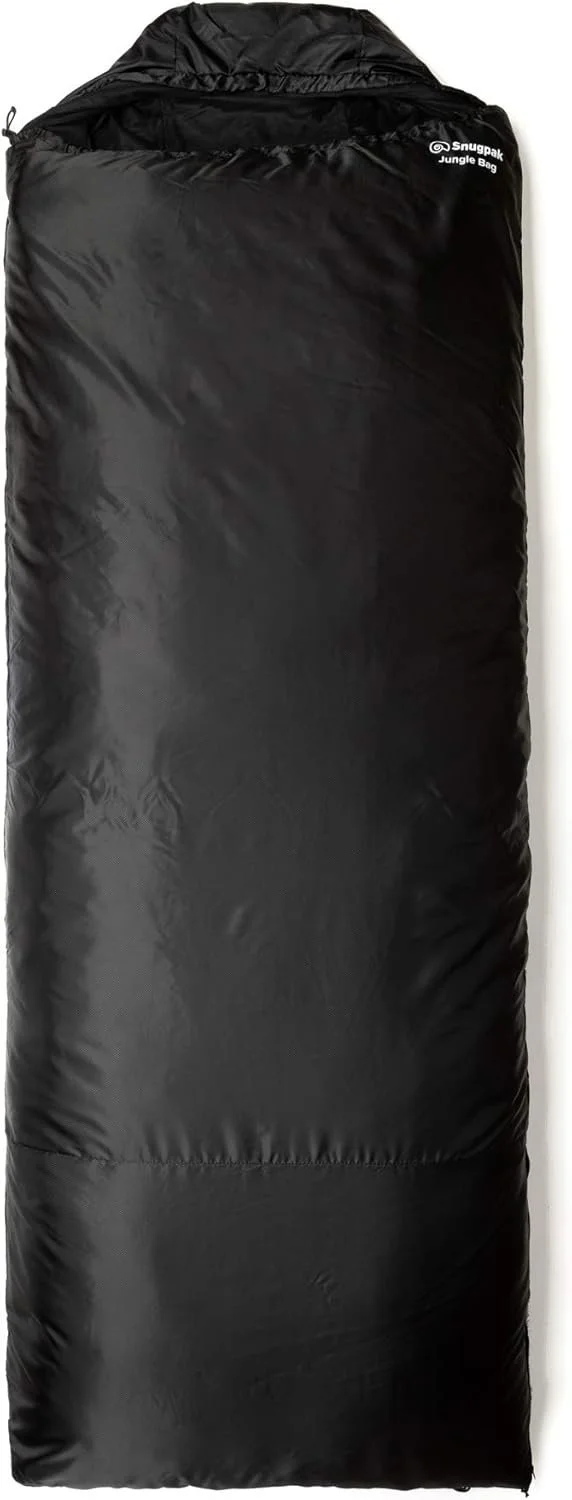 Snugpak Jungle Bag Lightweight Sleeping Bag with Left or Right Side Zip, Compact Travel and Camping Bag