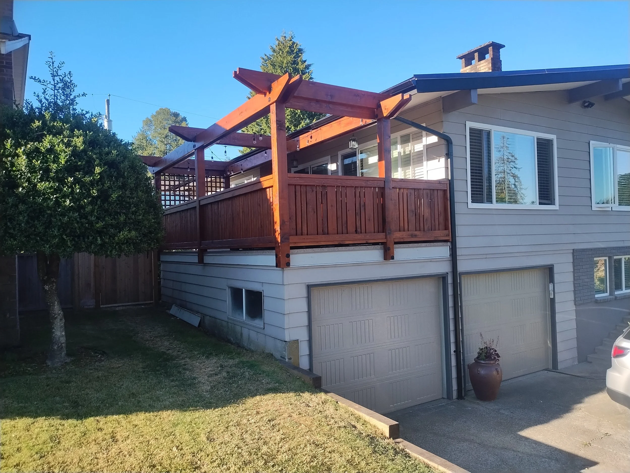 Burnaby Garage Roof Deck Replacement