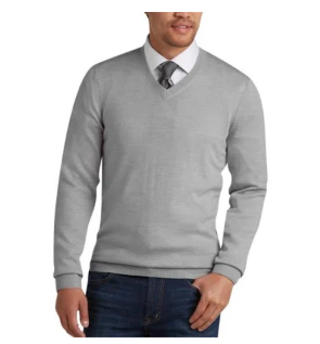 grey v-neck sweater.png