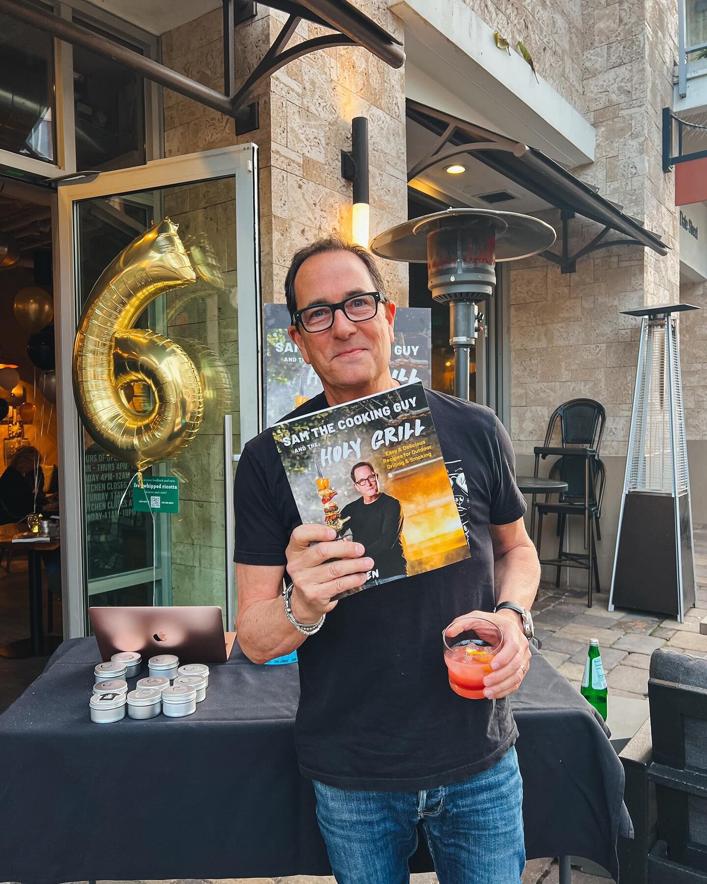 🎉 One week down since Sam the Cooking Guy and the Holy Grill hit the streets! 🙌 We&rsquo;re bursting with pride for the man himself! 😎 Huge thanks to everyone who joined us for our book launch party and continues to support and celebrate with us! 