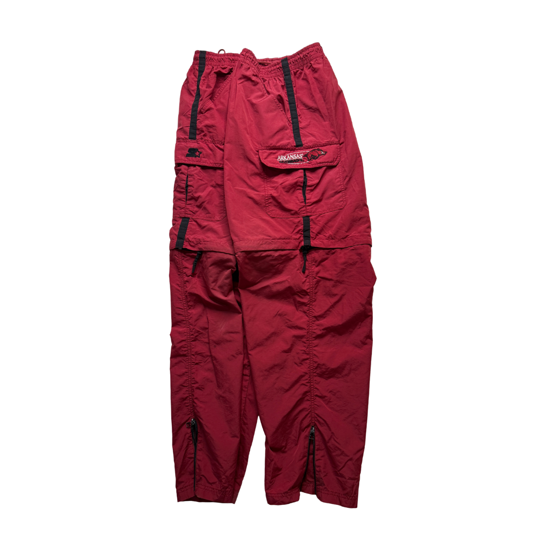 00s Arkansas Razorbacks breakaway pants
