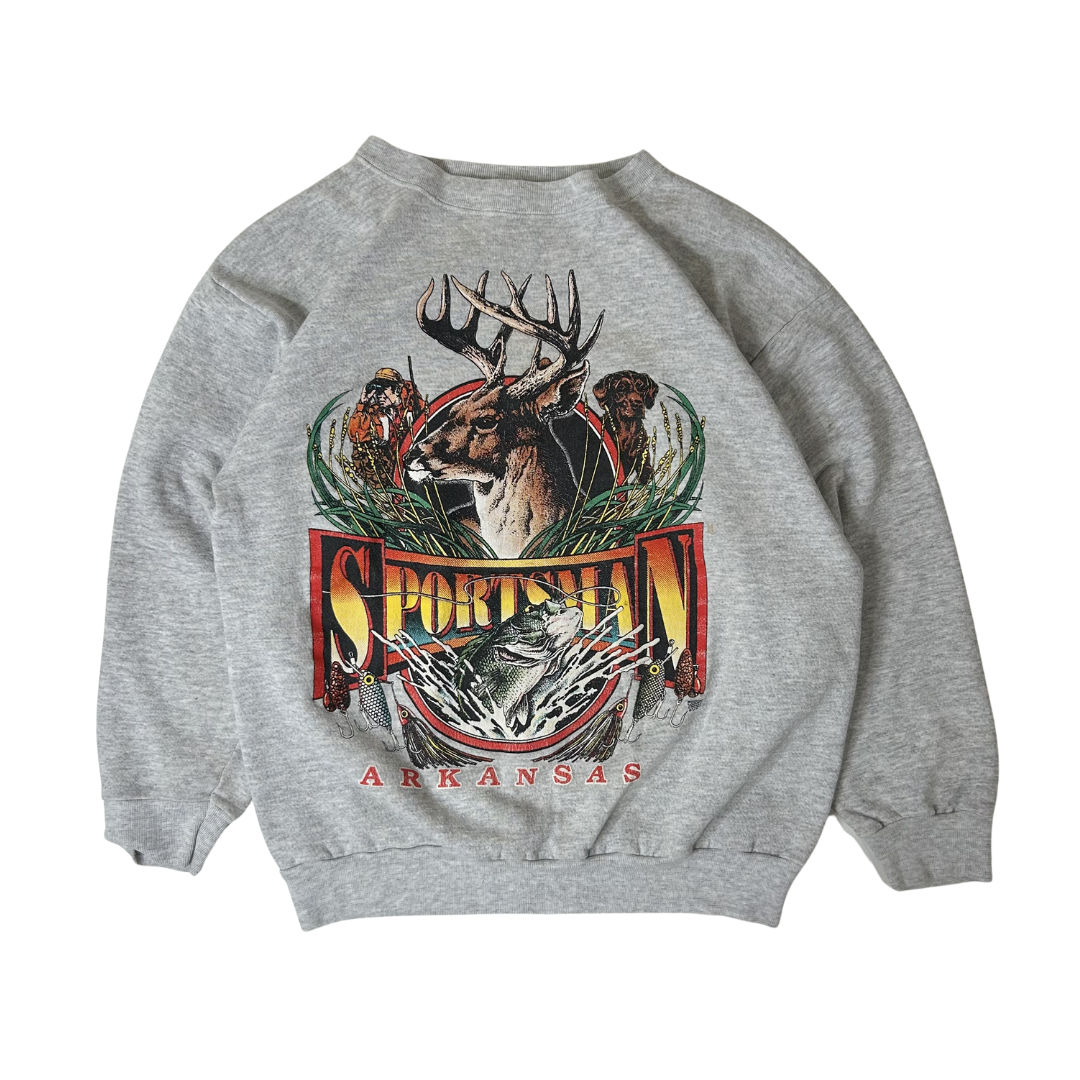 90s Sportsman Arkansas crewneck (L)