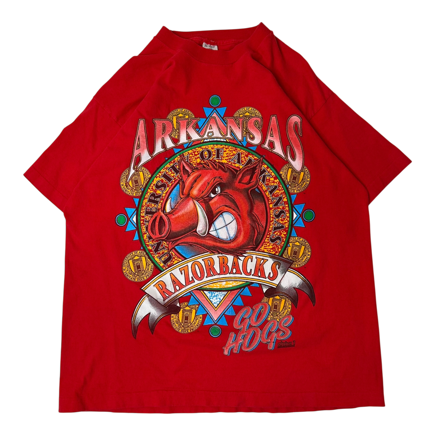 90s Arkansas Razorbacks tee (XL)
