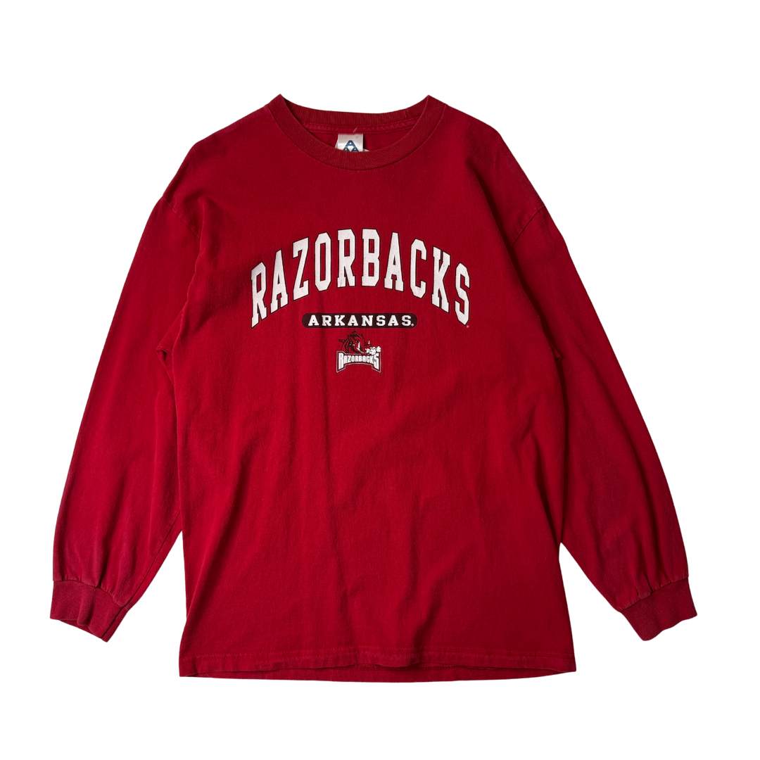 00s Arkansas Razorbacks long sleeve