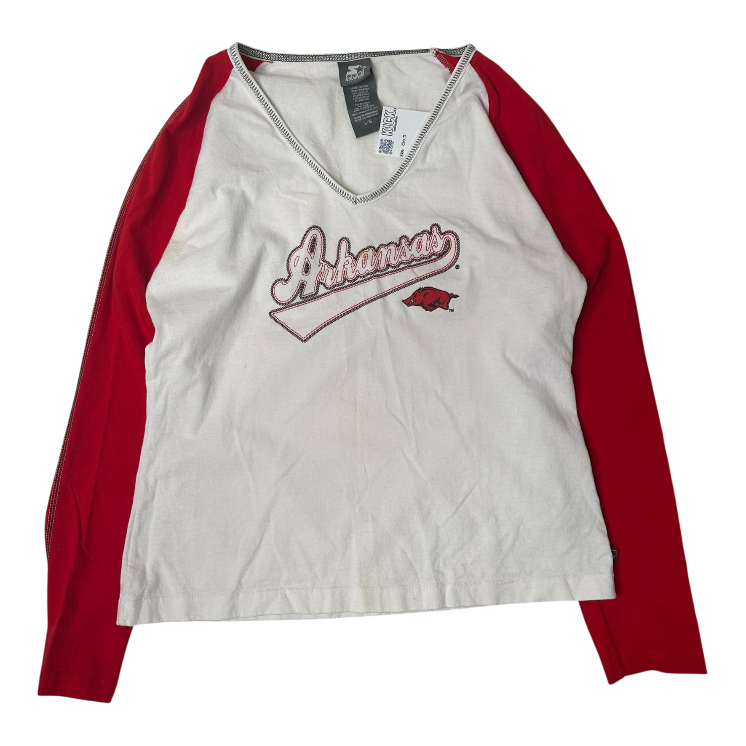 00s Arkansas Razorbacks Womens Top (M)