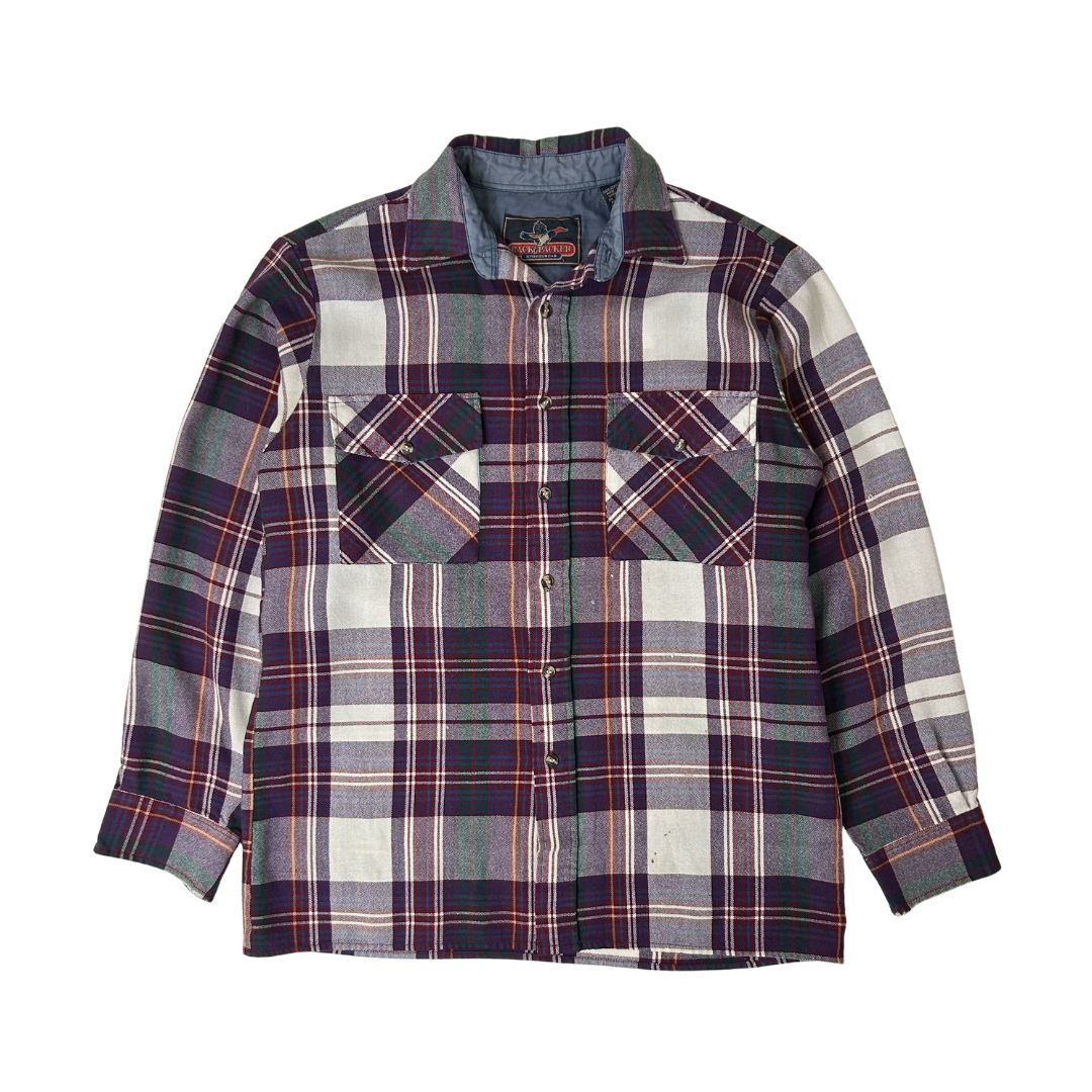 90s Back Packer Flannel button-up