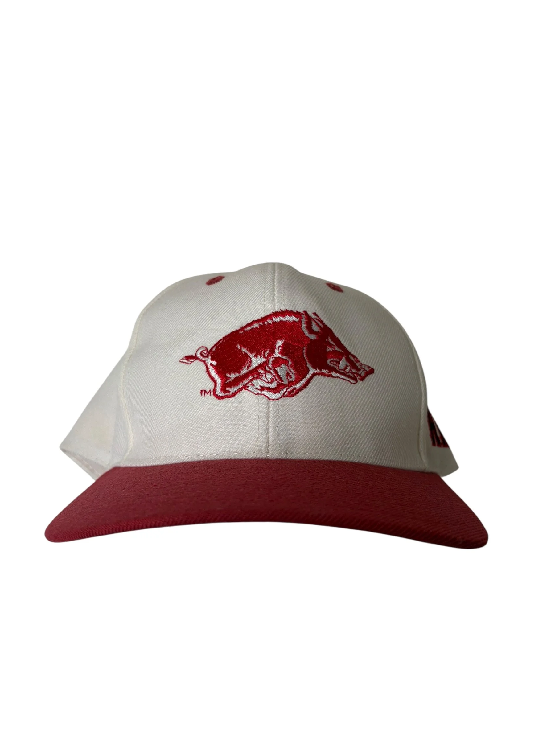 90s Arkansas Razorback Reebok snapback hat