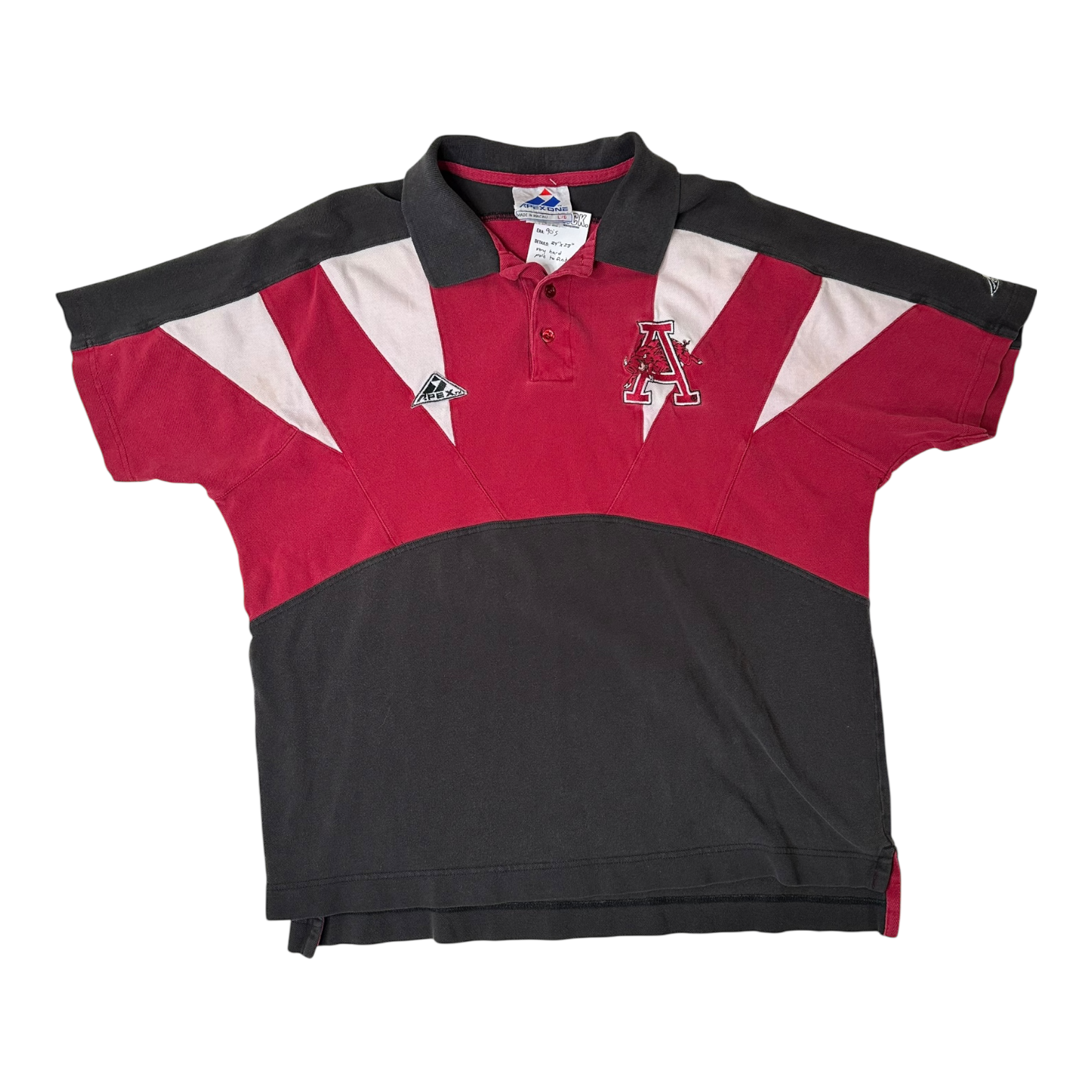 90s Arkansas Razorbacks Apex Polo (XL)