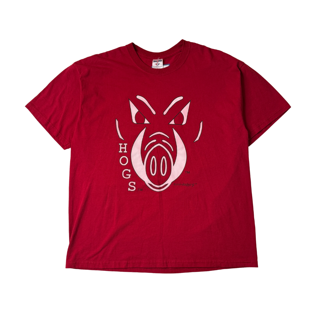 1999 Arkansas Razorbacks Hogs tee