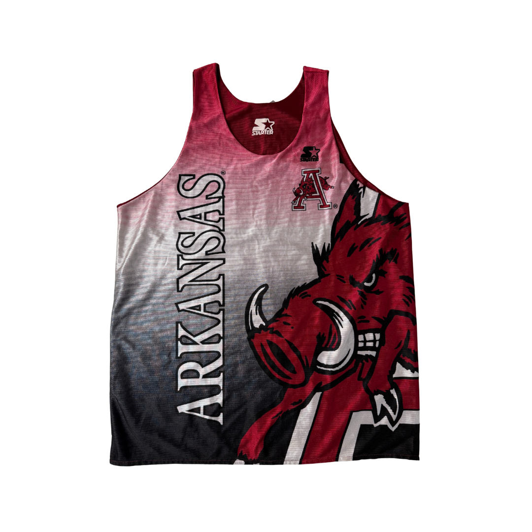 90s Reversible Arkansas Razorbacks Starter jersey