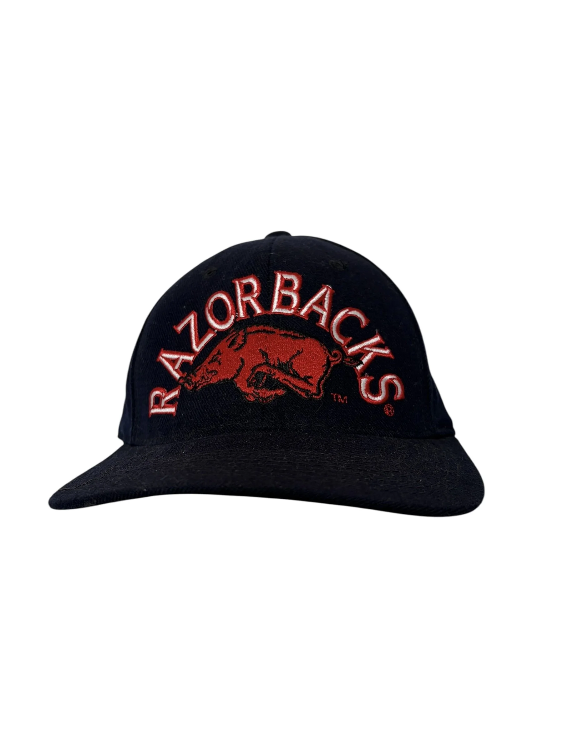 90s Arkansas Razorback Fitted Hat (L/XL)