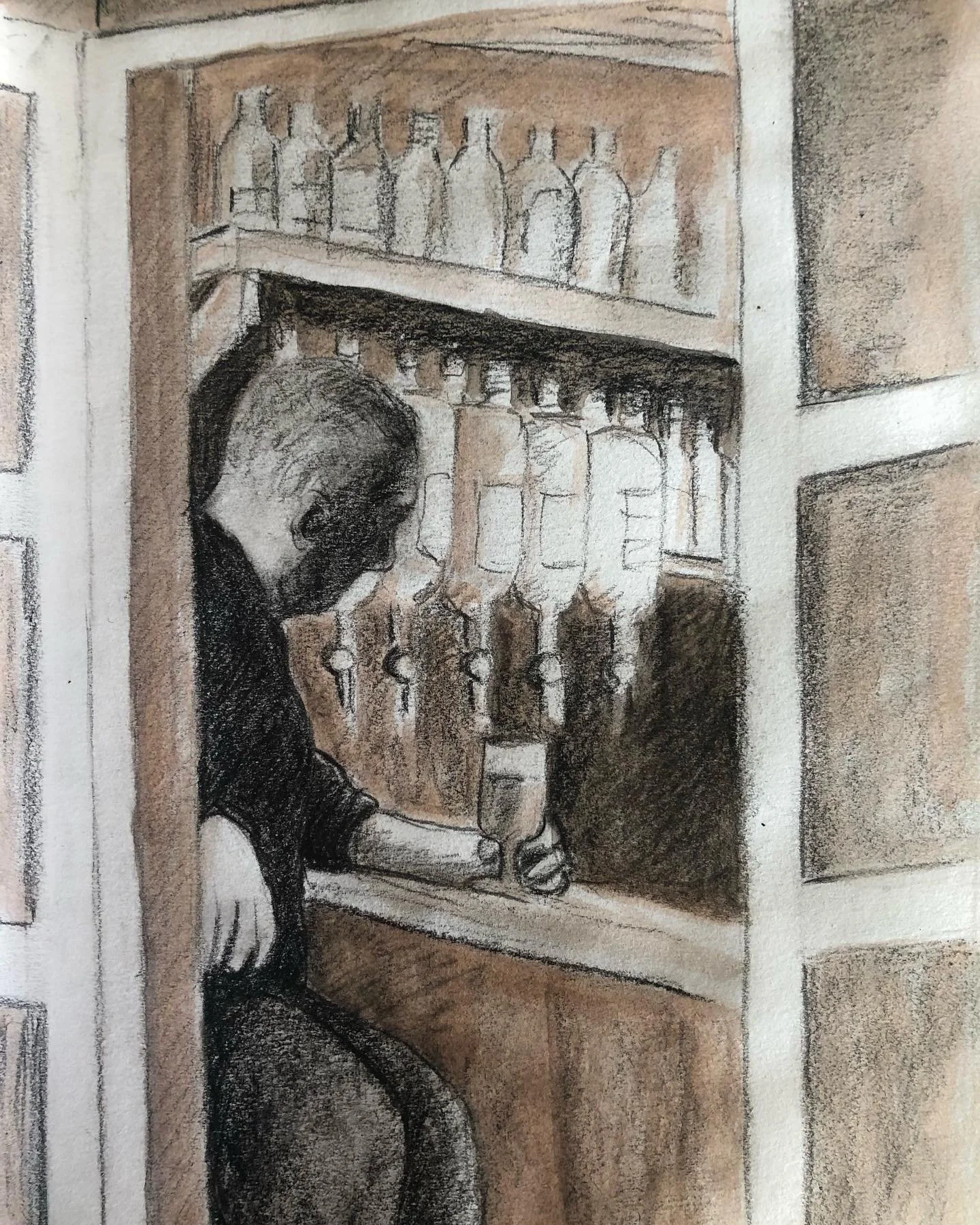 A few quick sketches of folk from Scottish travels. Spent so much time meeting up with people and just gawping in Edinburgh I kept forgetting to draw! So many creative wonderful people doing their thing and having fun. Next year I&rsquo;ll take a few