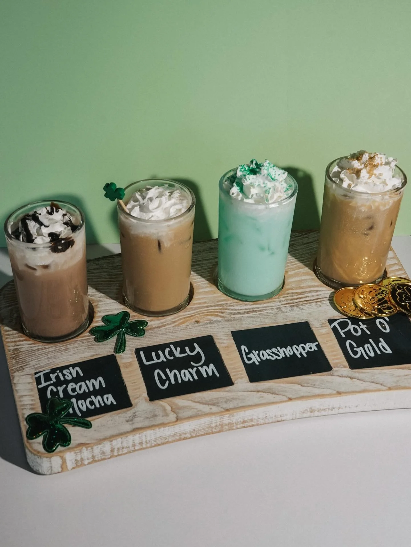 Feeling lucky?🍀 March flights now available at all shops✨